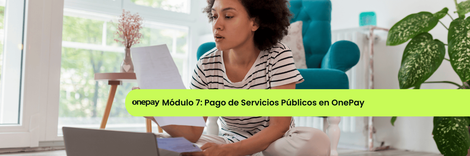 Pago de Servicios Públicos en OnePay